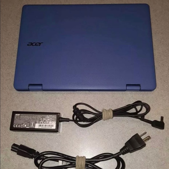 acer aspire touch screen 2in1 laptop Sky Blue 11.6 - Picture 1 of 5